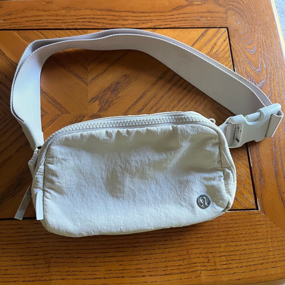 Cream Lululemon Crossbody Bag